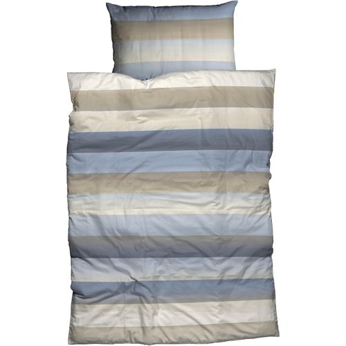 CASATEX Bettwäsche »Levio«, breite Streifen, Aquarellfarben, stilvolles Desigen