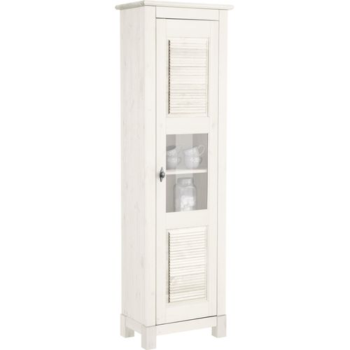Home affaire Vitrine »Rauna Vitrinenschrank, Stauraumchrank«, Höhe 180 cm, aus massiver Kiefer, FSC®-zertifiziert