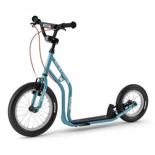 Yedoo Wzoom Kinderroller Tretroller mit Luftreifen Tealblue