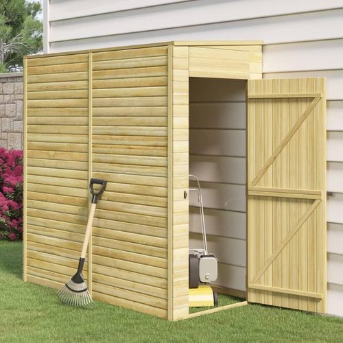 Garten-Lagerschuppen 100x210x218 cm Kiefernholz Imprägniert
