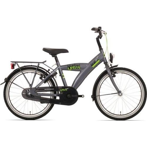 Kinderfahrrad Bikefun Urban City 20 Zoll mit Rücktrittbremse - Titan