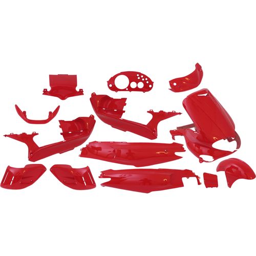Verkleidungskit EDGE 15-teilig rot für Gilera Runner -2005