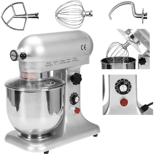 Gastro Küchenmaschine, Knetmaschine, Teigmaschine, 7L