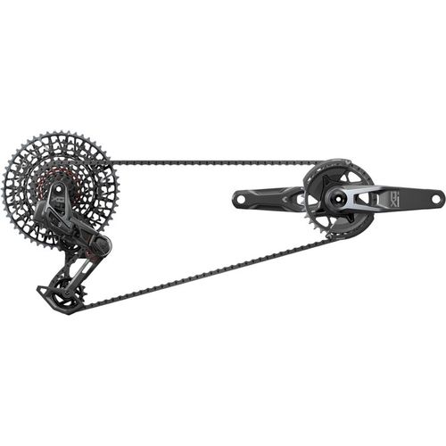 SRAM Schaltgruppen-Set "X0 Eagle AXS Transmission" 165 mm Kurbell