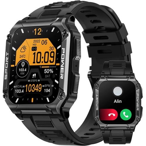 Smartwatch Herren mit Telefonfunktion,1.95