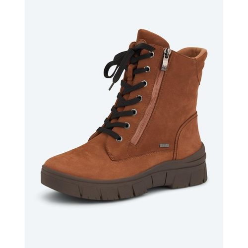 Schnürstiefel mit Zipper