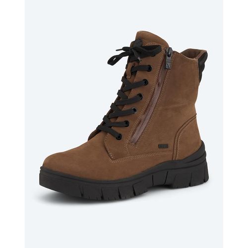 Schnürstiefel mit Zipper