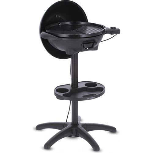 Elektrogrill Standgrill Haube eBBQ SEVERIN PG 8541 2000 W keramikbeschichtet PG 8541 aus Kunststoff, mattschwarz Elektrogrill Tischgrill Standgrill Grill Barbecue Grill