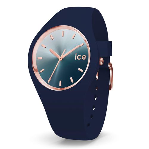 Ice-Watch 015751 Ice Sunset blue M Uhr Damenuhr Silikon blau