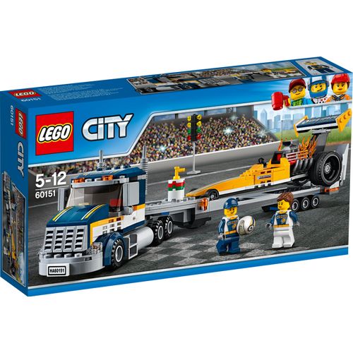 LEGO® City Dragster-Transporter 60151