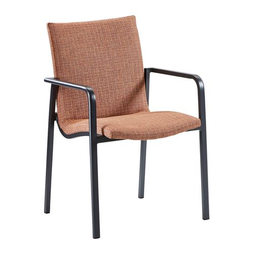 Dining-Sessel Positano anthrazit/terracotta
