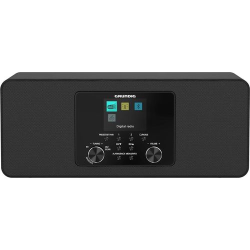Grundig DTR 4600 2.0 DAB+ Digitalradio, Farbe:Schwarz