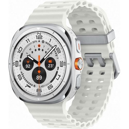 Samsung Galaxy Watch Ultra Smartwatch, Fitness-Uhr, Fitness Tracker und Aktivitätstracker, 47 mm, LTE, Titanium White, Inkl.