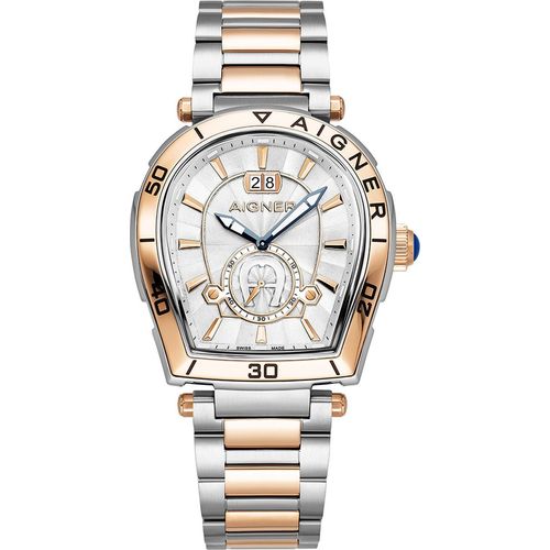 Aigner Herren Uhr Trapani Edelstahl bicolor AGW.262005
