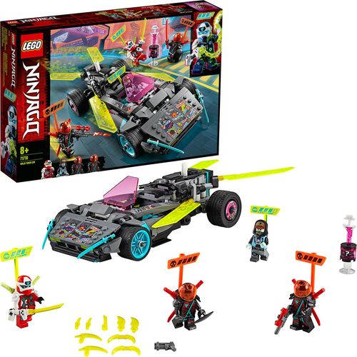 LEGO 71710 NINJAGO Ninja-Tuning-Fahrzeug mit Waffen und Klingen, Bauset, Prime Empire Rennfahrzeuge