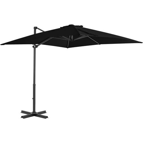Ampelschirm mit Aluminium-Mast Schwarz 250x250 cm , Markisen Design 2024