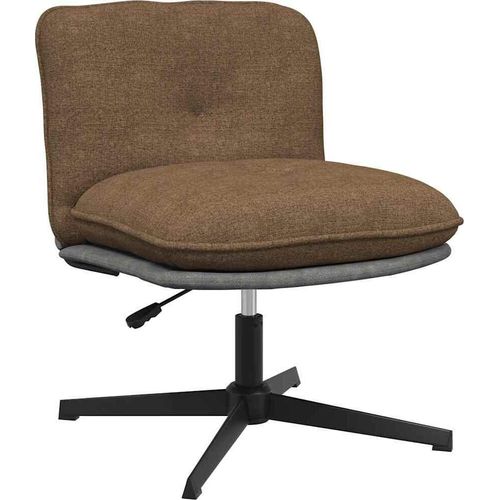 Bürostuhl Drehbar Taupe Stoff