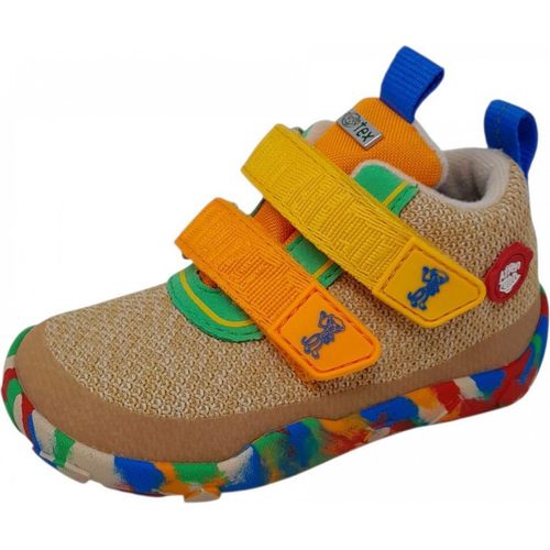 Affenzahn Affenzahn 10 Jahre Jungen Klettschuh in Beige, Größe 29