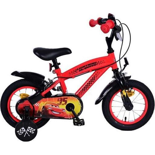 VOLARE Kinderfahrrad Disney Cars 12 Zoll, ohne Rücktrittbremse