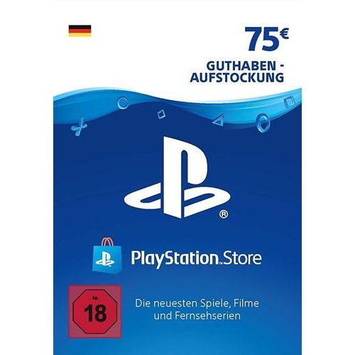 PSN Code 75 Euro Code wird als PDF Datei geliefert PlayStation Network