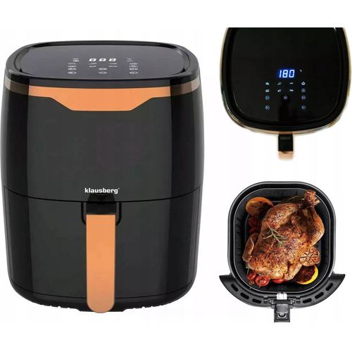 Fettfreie Fritteuse 4,5L Luftfritteuse 1400W 7 Programme Und Aufheizen