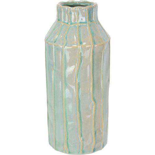 I.GE.A. Dekovase »Vase aus Keramik«, (1 St.), Dekovase Blumenvase Modern für Tischdeko Tischvase Deko Trockenblume