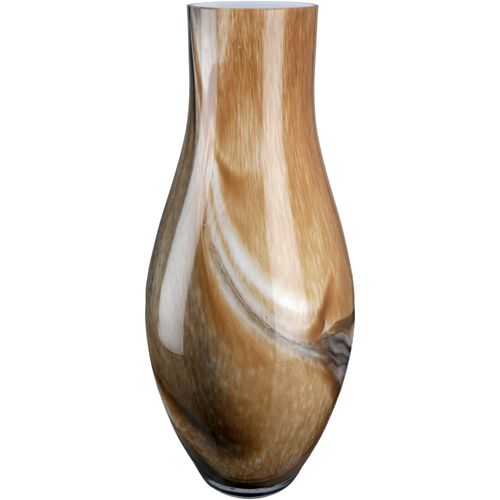 GILDE Tischvase »Draga, Höhe ca. 40 cm«, (1 St.), dekorative Vase aus Glas, Blumenvase