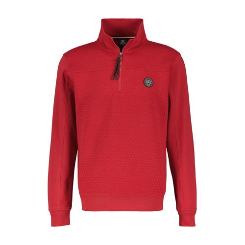 LERROS Sweatshirt »LERROS Sweat-Troyer mit dezentem Nadel-Steppmuster«