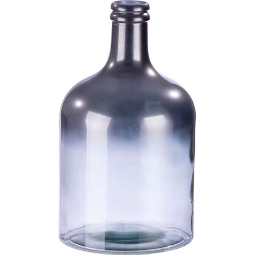 GILDE Bodenvase »Flaschenvase Douro, Höhe ca. 43 cm«, (1 St.), dekorative Vase aus recyceltem Glas, Blumenvase