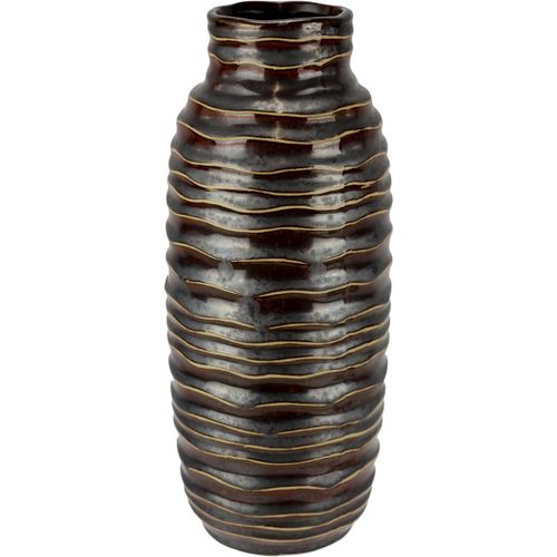 I.GE.A. Dekovase »Vase aus Keramik«, (1 St.), Dekovase Blumenvase Modern für Tischdeko Tischvase Deko Trockenblume
