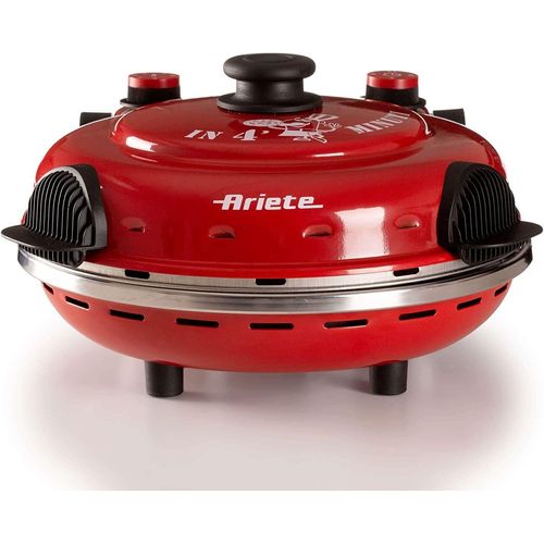 Ariete 919 Pizza in 4 Minuten Pizzaofen 400 Grad Kocht in 4 Öfen Stein_SYNERGIE
