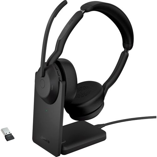 Jabra Headset Evolve2 55, mit Ladestation