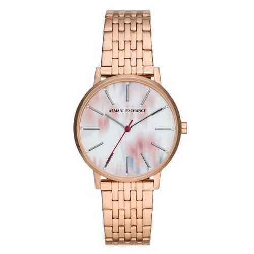 Armani Exchange Uhr AX5589 Damen Armbanduhr Rosé Gold