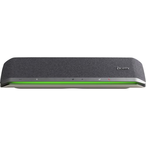 HP POLY Sync 60 Freisprecheinrichtung, Mobiltelefon/PC, Schwarz, Silber, 30 m,