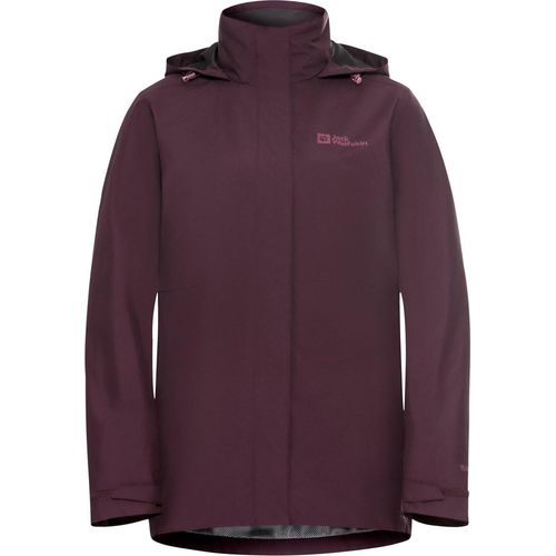 Jack Wolfskin Rotwand 3In1 Jkt W Amaranth Amaranth M