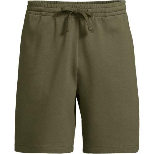 Luxe Shorts, Herren,  Grün, Baumwolle/Polyester/Polyester-Mischung, by Lands' End