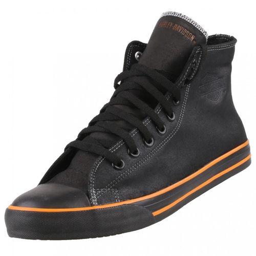 Harley Davidson Herren High Top Sneaker Schwarz, Schuhgröße:EUR 46