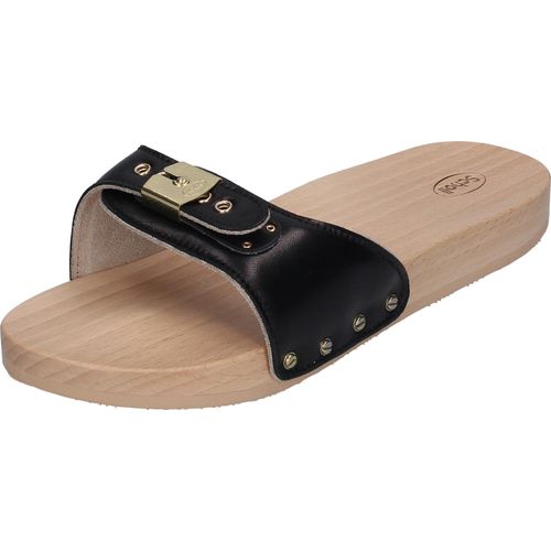 SCHOLL Damenschuhe - Pantoletten PESCURA FLAT - black, Größe:37 EU