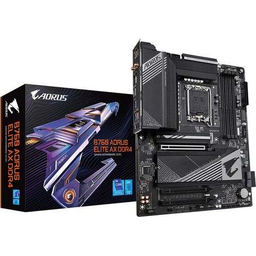 Gigabyte AORUS B760 ELITE AX DDR4 - 1.X - Motherboard - ATX - LGA1700-Sockel - B760 Chips