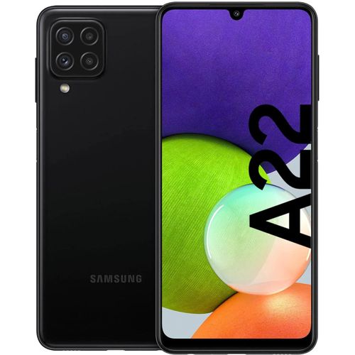 Samsung Galaxy A22 Smartphone 6.4 Zoll 128 GB Android Handy Mobile Black