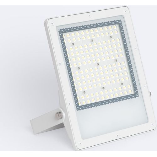 LED Fluter 100W Dimmbar TRIAC 170 lm/W IP65 ELEGANCE Slim PRO Weiss 3000K 30º Warmweiß