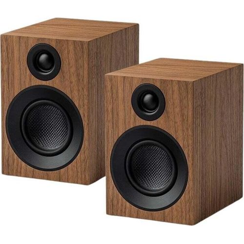 Pro-Ject Speaker Box 3 E Carbon HiFi-Regallautsprecher Walnut 2 Stck