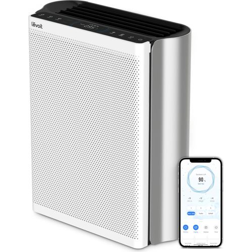 Luftreiniger für Große Räume mit Waschbarem Filter, 2790 Ft², 3-Kanal Luftqualitätsmonitor, Smart WiFi, Filter für Haustier