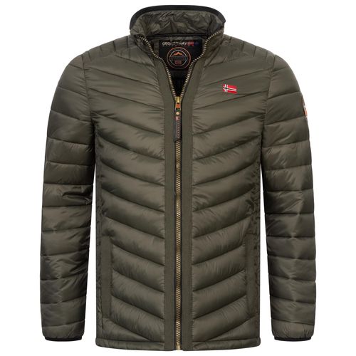 Geographical Norway Herren Übergangsjacke Steppjacke Stehkragen Herbst Winter Gesteppt Produktion FVS