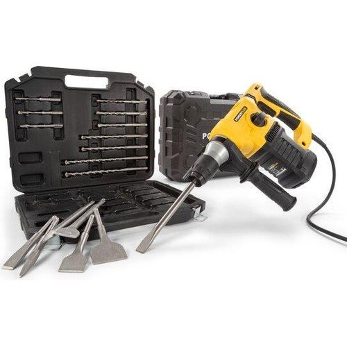 Powerplus - POWX1199 - Bohrhammer - 1500W + 17acc