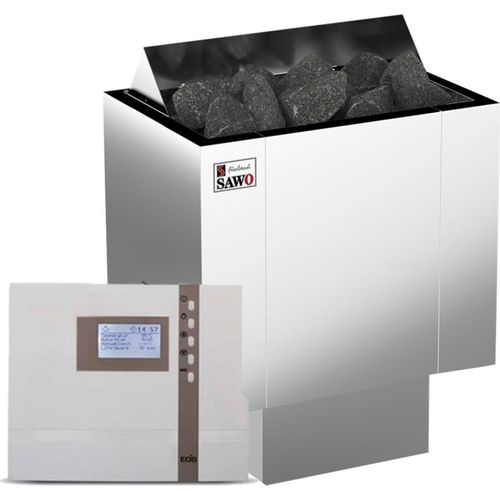 Set Saunaöfen Sawo Nordex NRX 9 kW mit EOS ECON D4