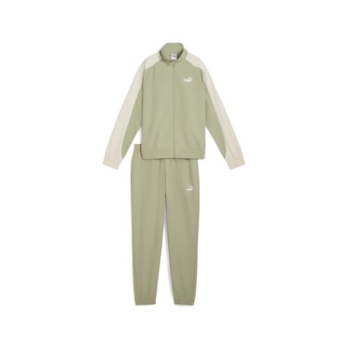 Trainingsanzug PUMA "Trainingsanzug aus Webware Damen", Damen, Gr. M, lux army grün, Obermaterial: 100% Nylon, Sportanzüge