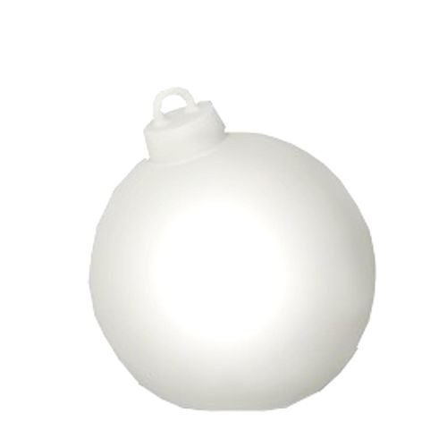 8 seasons DESIGN Weihnachtskugel Leuchte Shining Christmas BALL weiß, ca. 37 cm