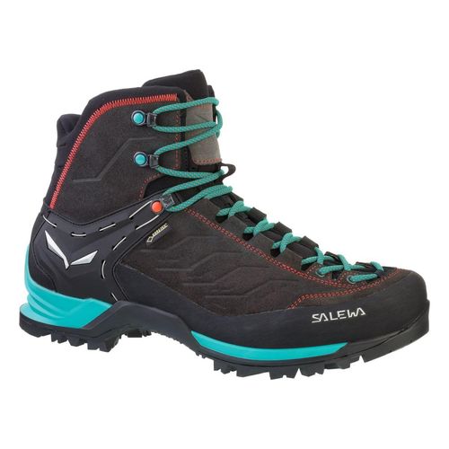Salewa - Mountain Trainer Mid GTX (Halbhoher Bergschuh Damen) , Farbe:asphalt/sangria, Größe:4