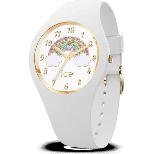Ice-Watch 017889 ICE fantasia Rainbow S Uhr Mädchen Kinderuhr weiß